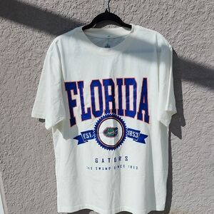 Florida Gators White Graphic Tee
